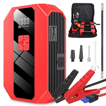 Portable Car Jump Starter Inflator
