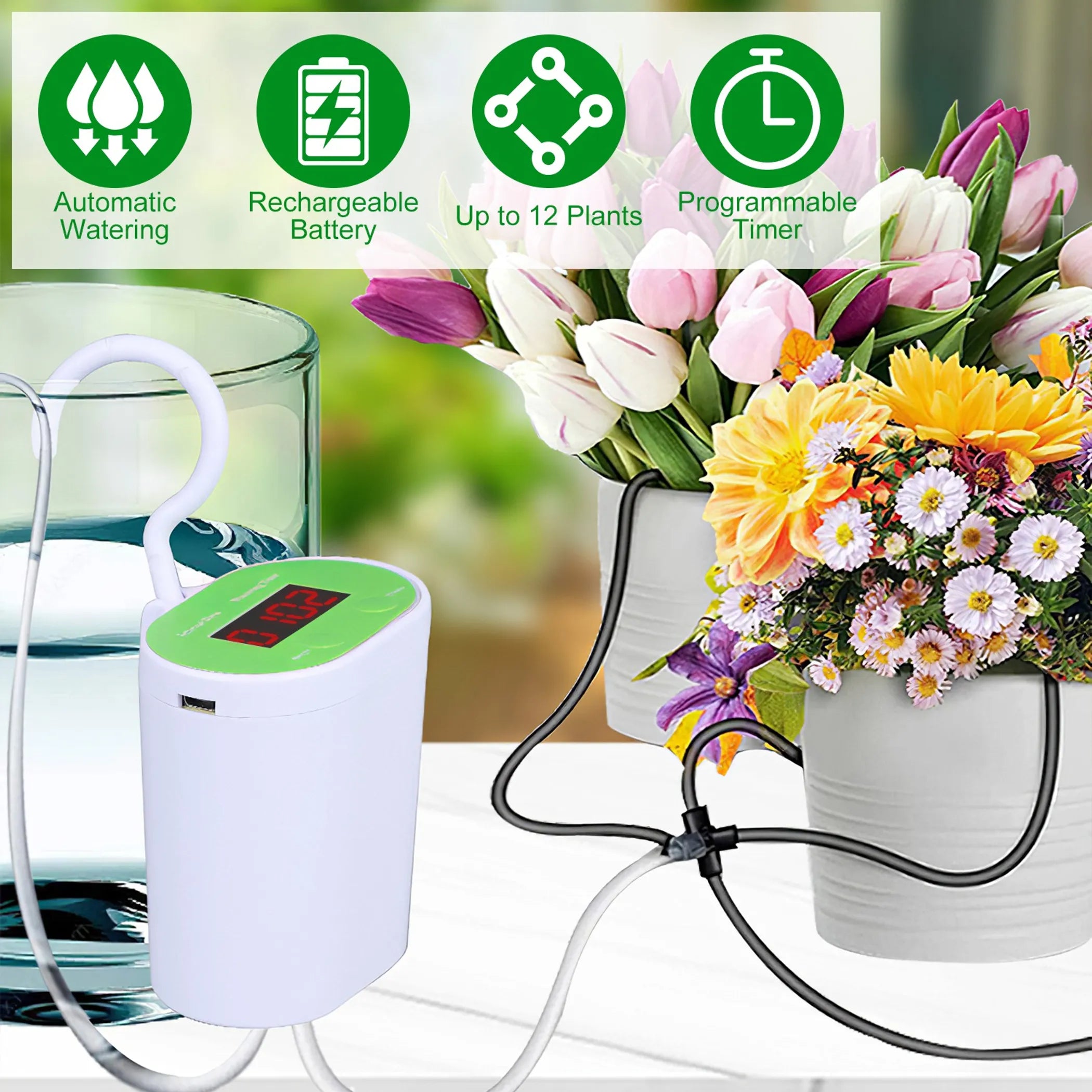 Automatic Plant Watering System Kit