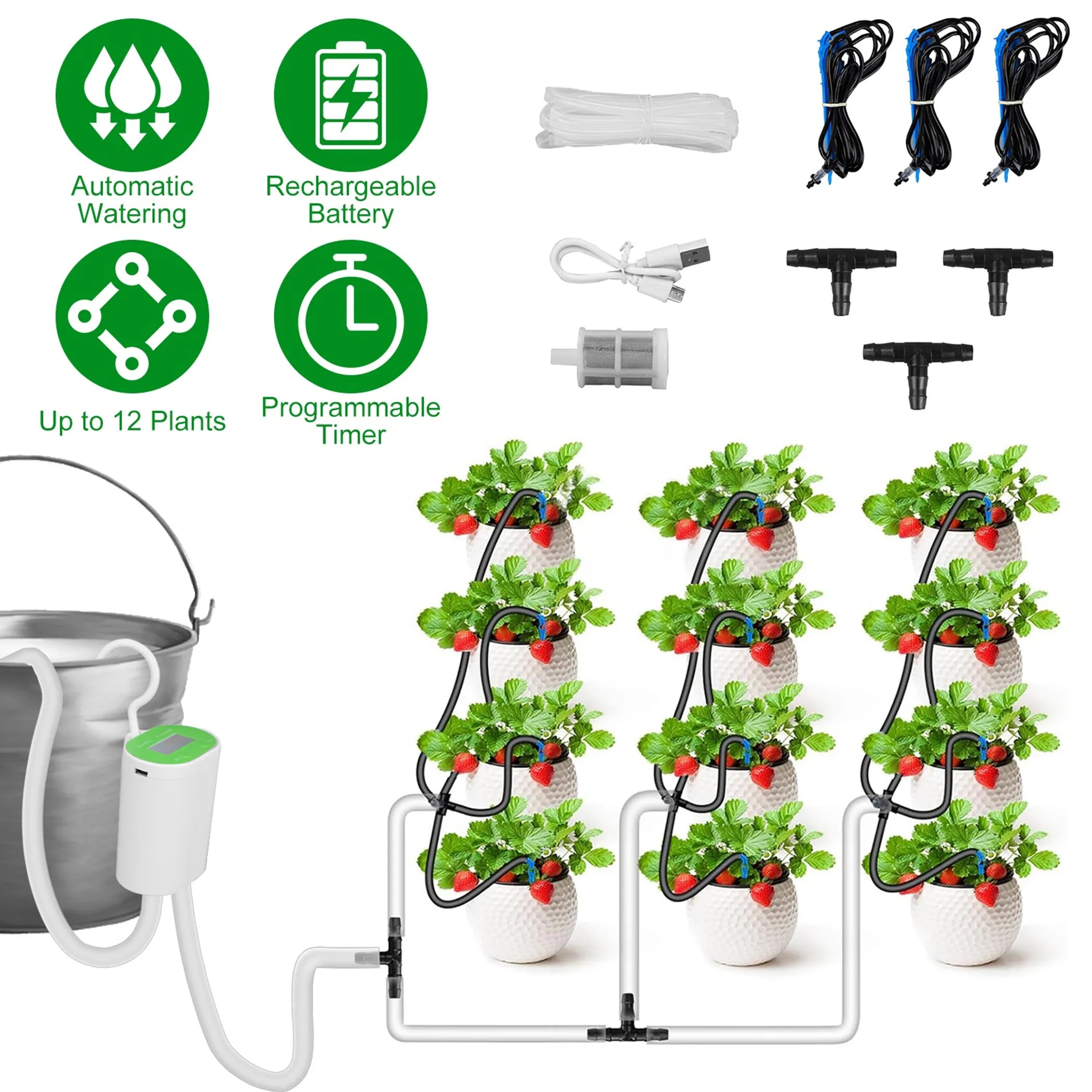 Automatic Plant Watering System Kit