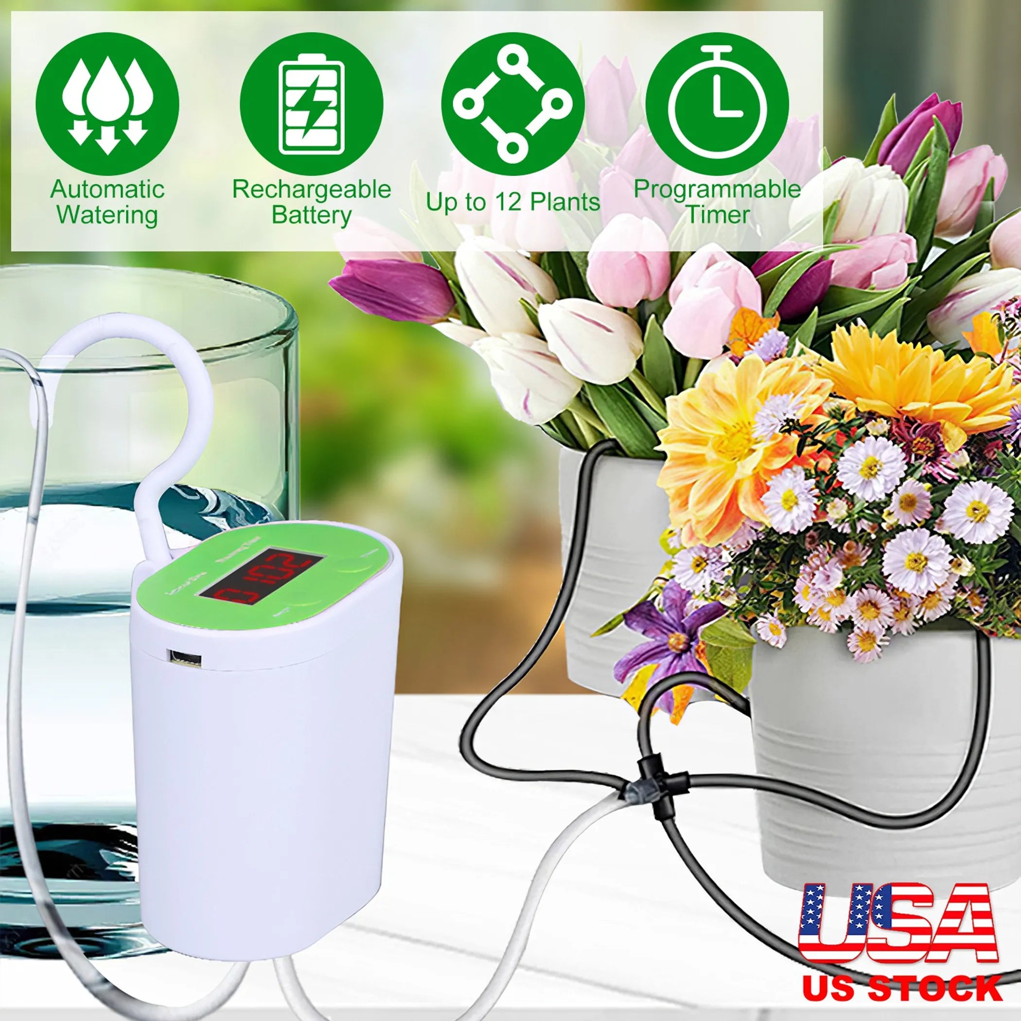 Automatic Plant Watering System Kit