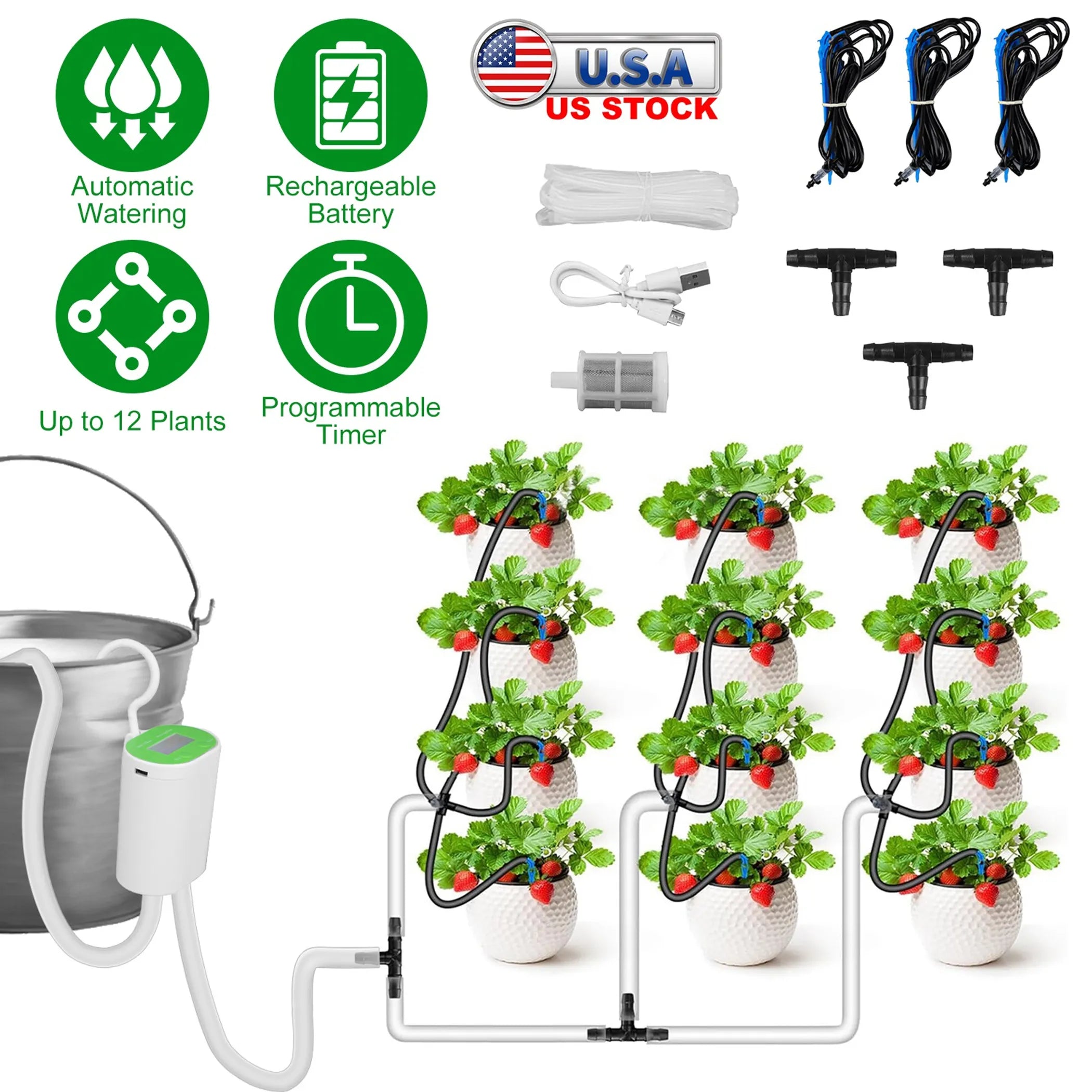 Automatic Plant Watering System Kit