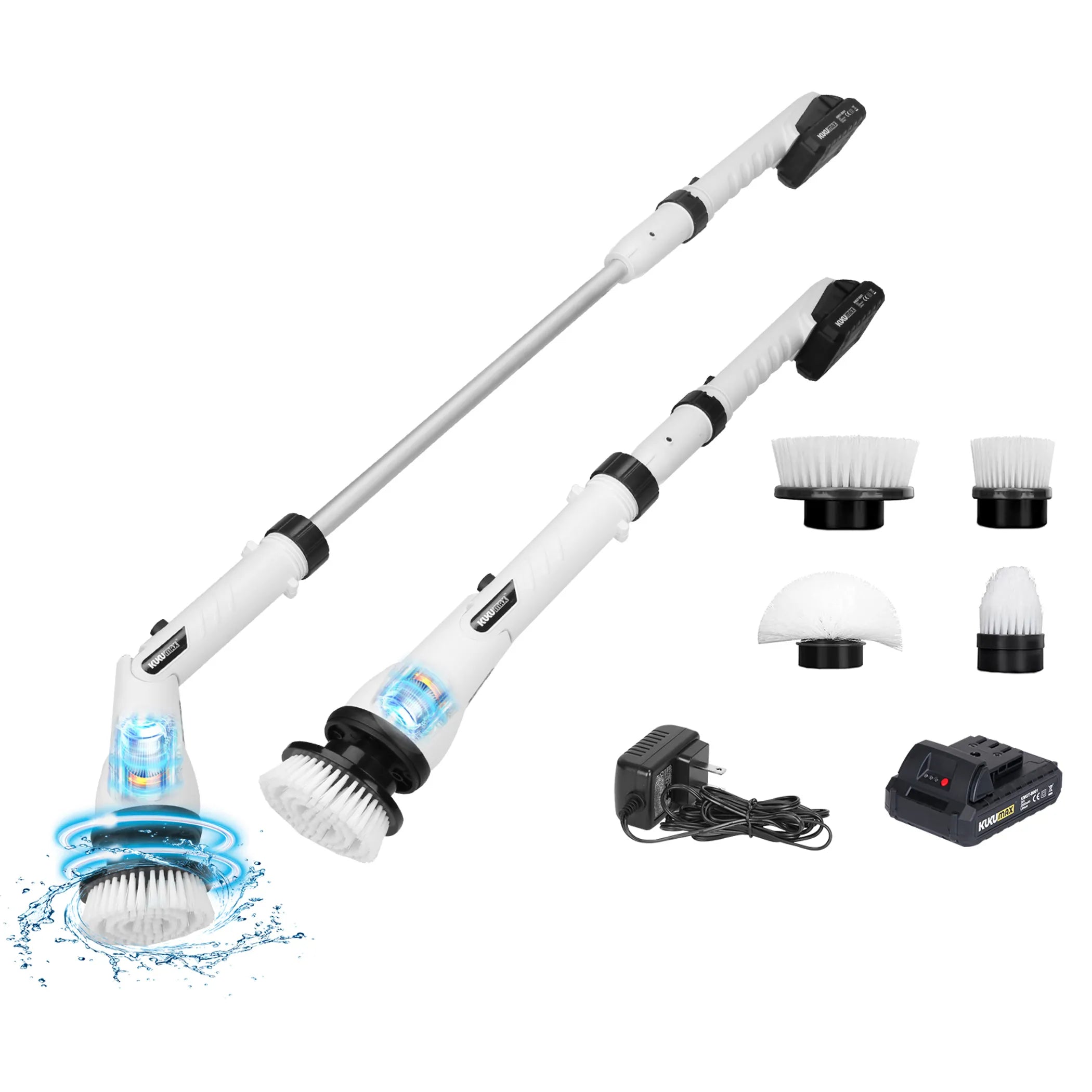 Electric Spin Scrubber Cordless Handheld
