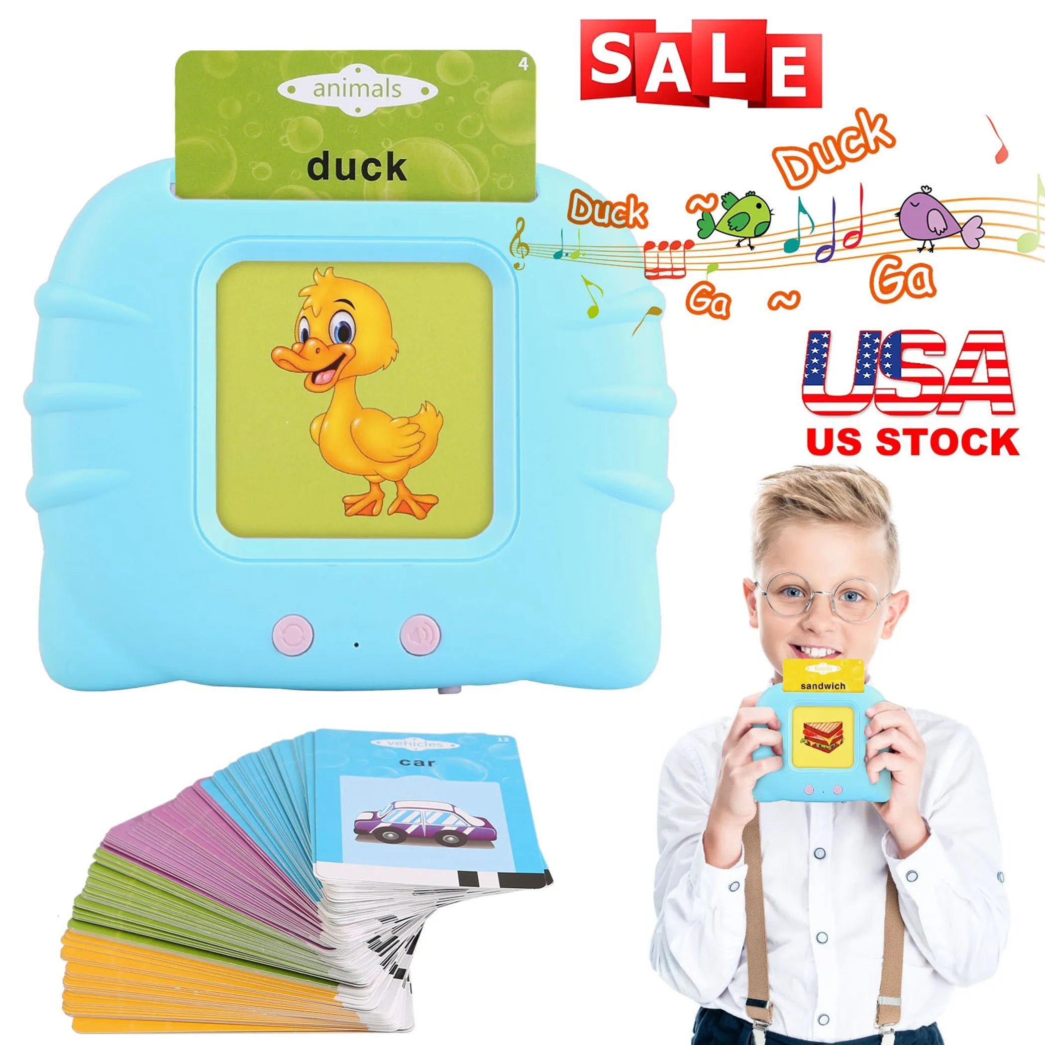 Talking Flash Cards for Kids